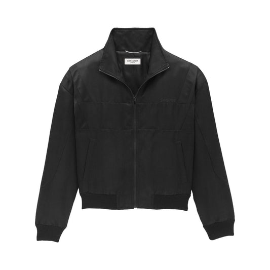 Saint Laurent blouson in satin 779952Y2D601000
