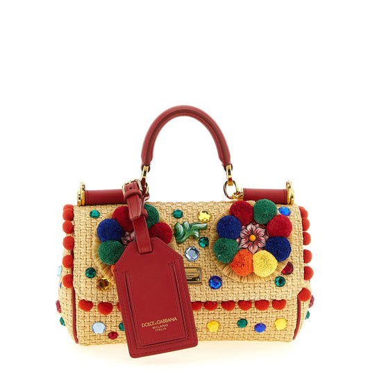 Dolce & Gabbana Multicolor Viscose Handbag