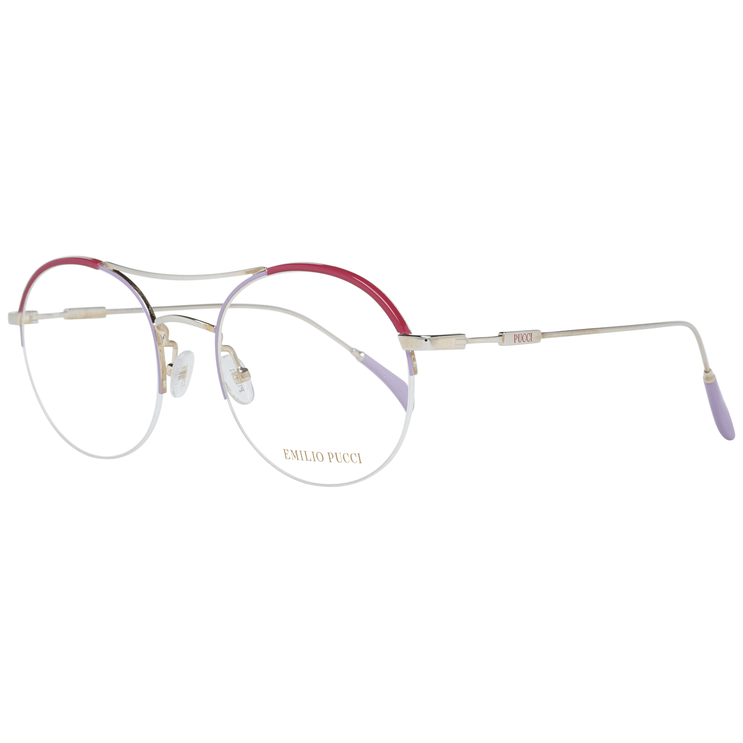 Emilio Pucci Multicolor Metal Glasses (Frames)