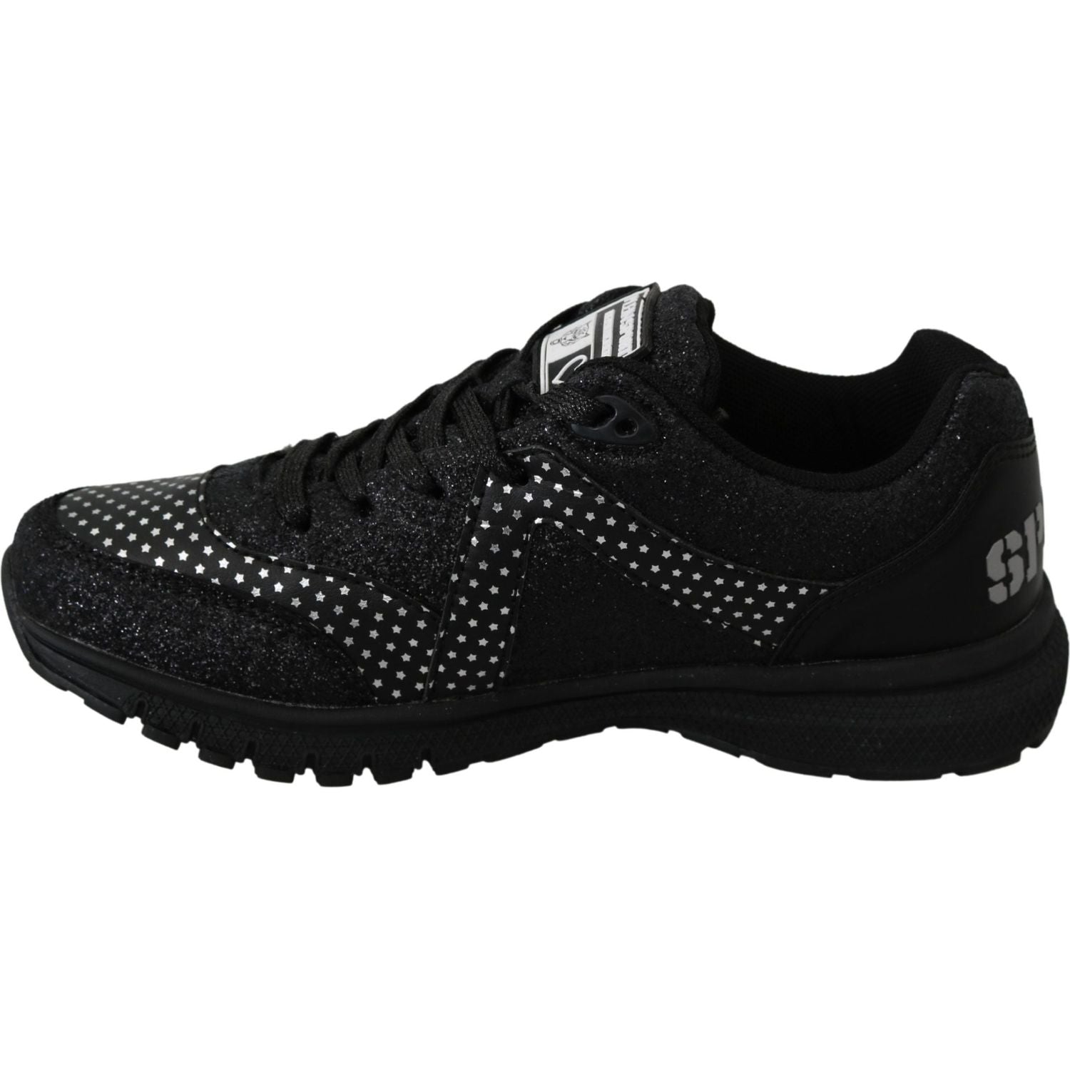 Philipp Plein Black Running Jasmines Sneakers Shoes