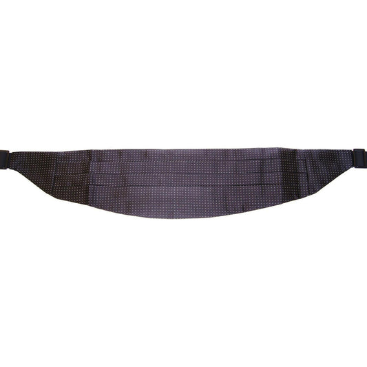 Dolce & Gabbana Black Waist Smoking Tuxedo Cummerbund Belt
