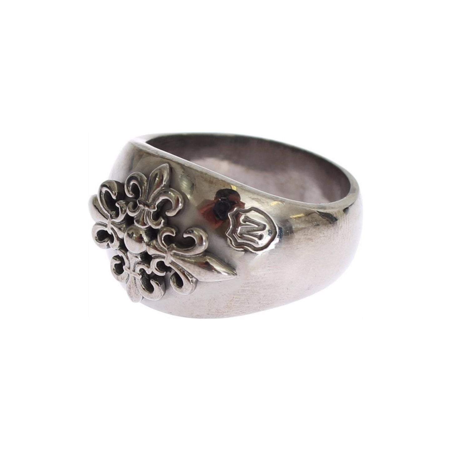 Nialaya Silver 925 Sterling Authentic Crest Ring Ring