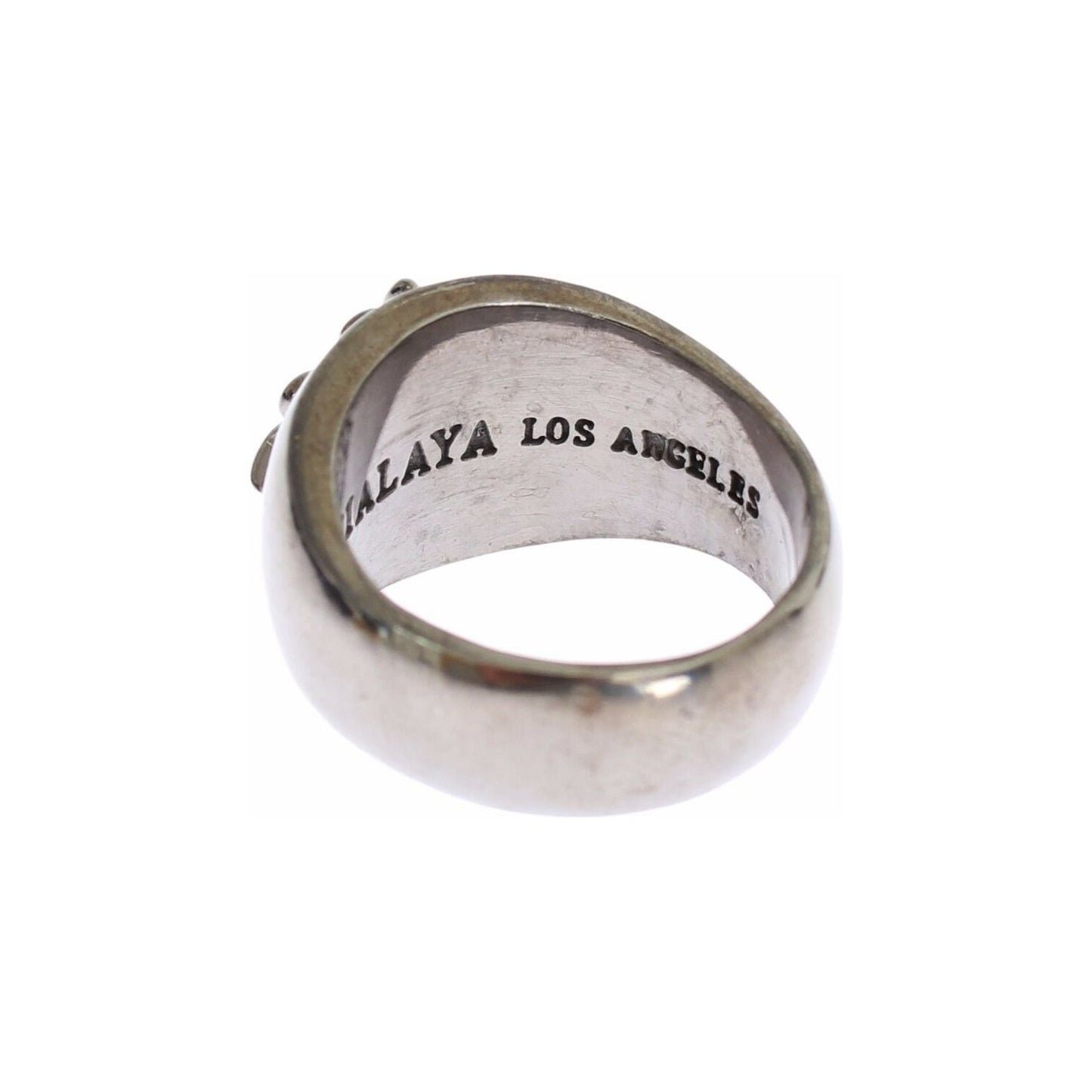 Nialaya Silver 925 Sterling Authentic Crest Ring Ring