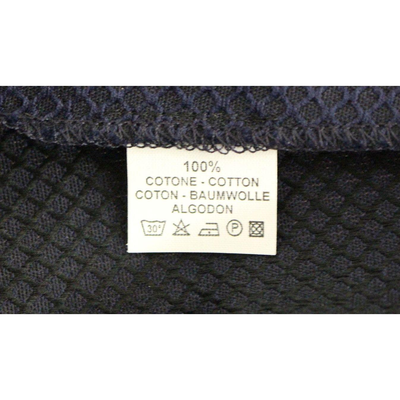 Andrea Incontri Blue Cropped Cotton Pants GSS10705-2