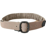 GF Ferre Brown Solid Leather Waist Metal Buckle Belt BEL61013- 70