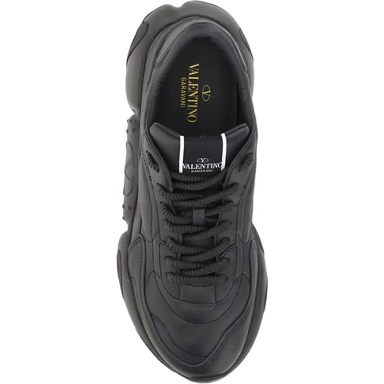 Valentino Elevated Elegance Low-Top Leather Sneakers