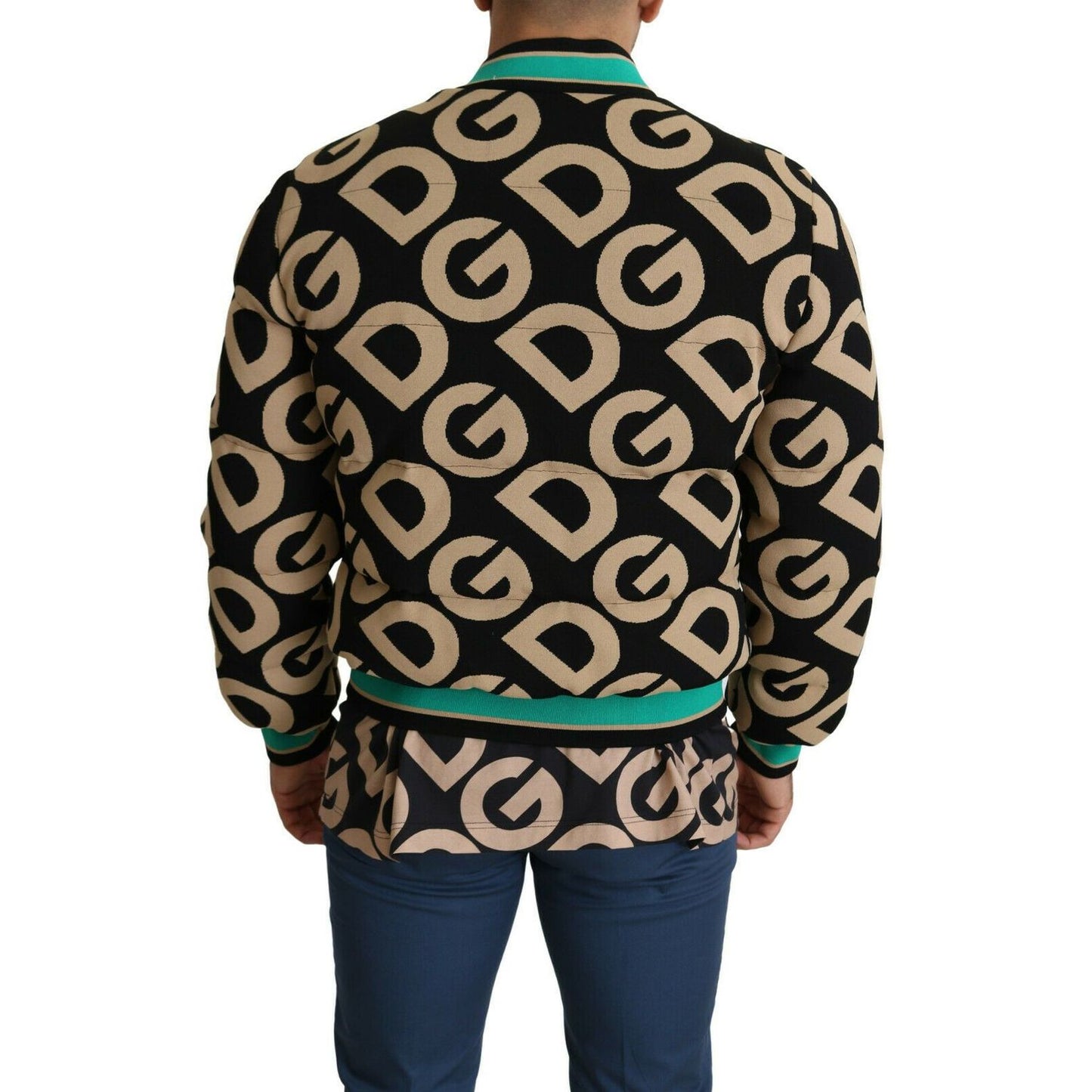 Dolce & Gabbana Multicolor DGMILLENNIALS Logo Print Jacket