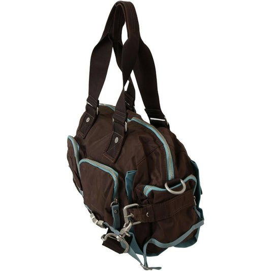 WAYFARER Brown Handbag Duffel Travel Purse VAS9186