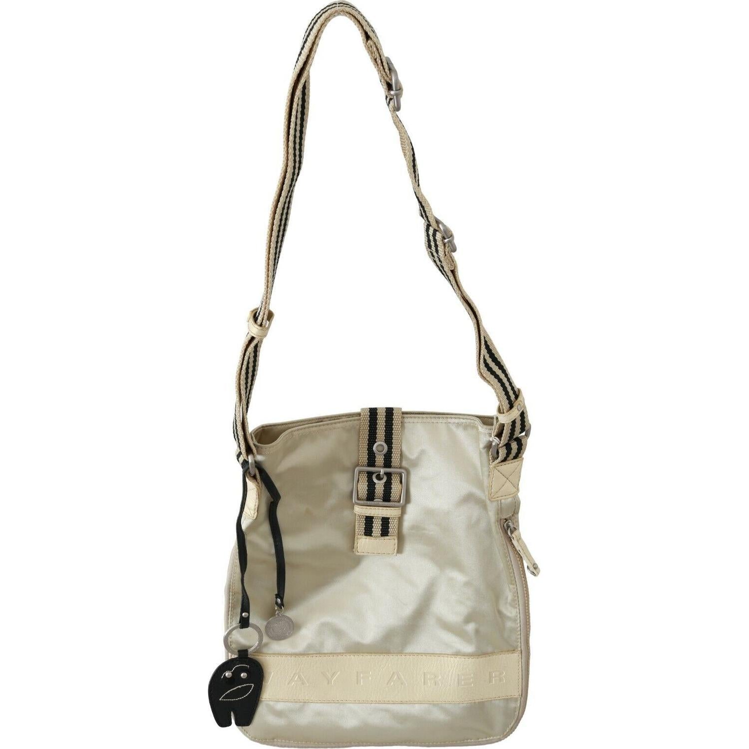 WAYFARER Beige Handbag Shoulder Tote Fabric Purse