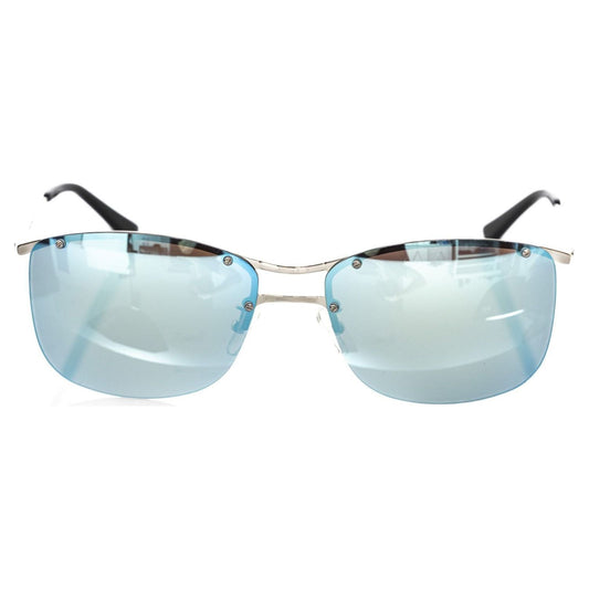 Frankie Morello Silver Metallic Men's Sunglass FR-22137