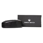 Frankie Morello Black Metallic Fiber Men's Sunglasses