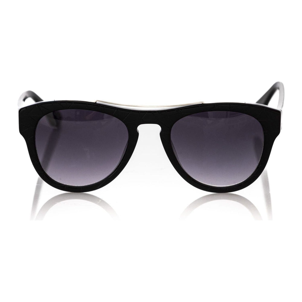Frankie Morello Black Acetate Men's Sunglasses