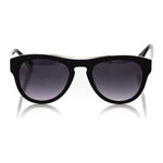 Frankie Morello Black Acetate Men's Sunglasses