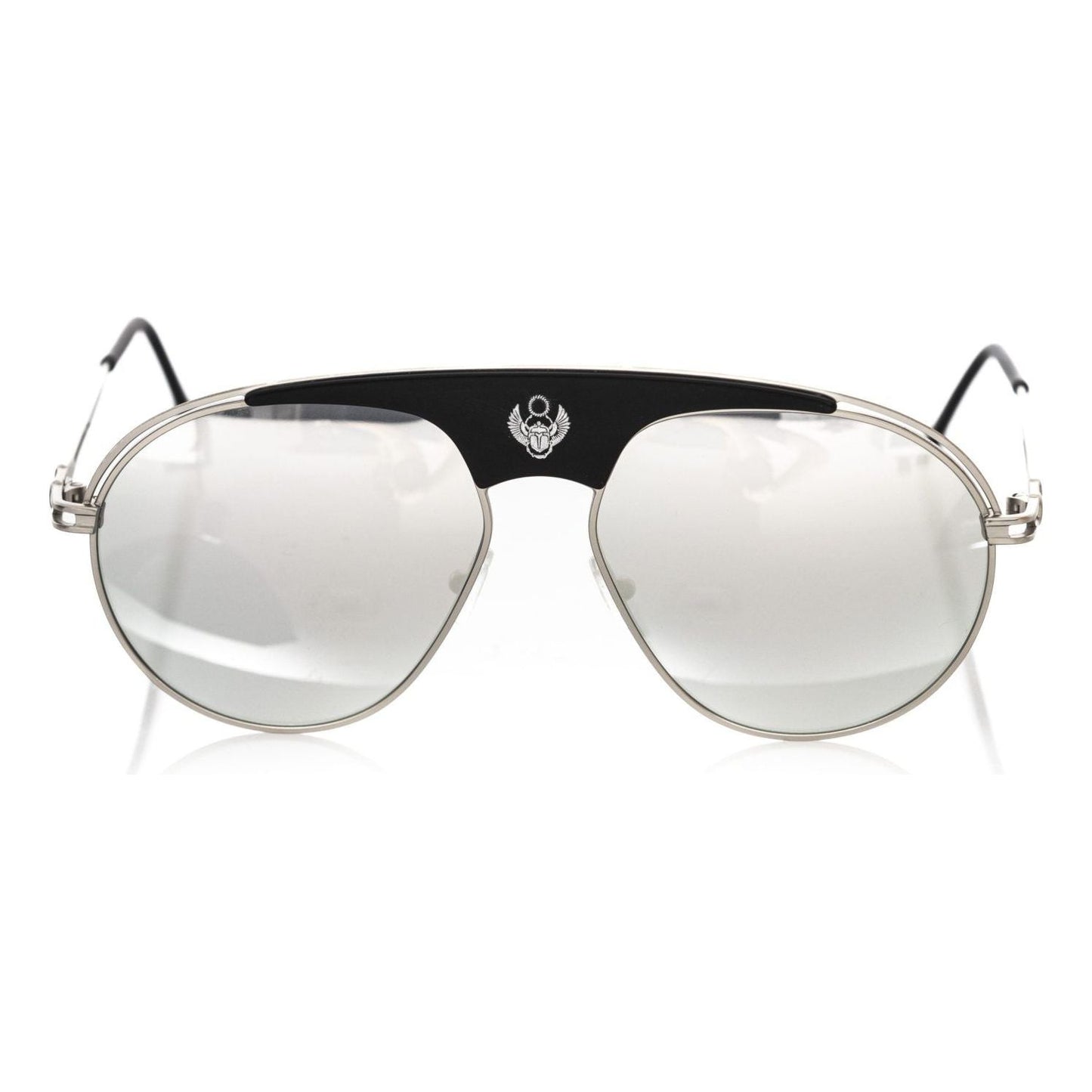 Frankie Morello Multicolor Metallic Men Sunglass