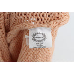 PINK MEMORIES Pink Cotton Blend Knitted Sleeveless Sweater SIG30255-1