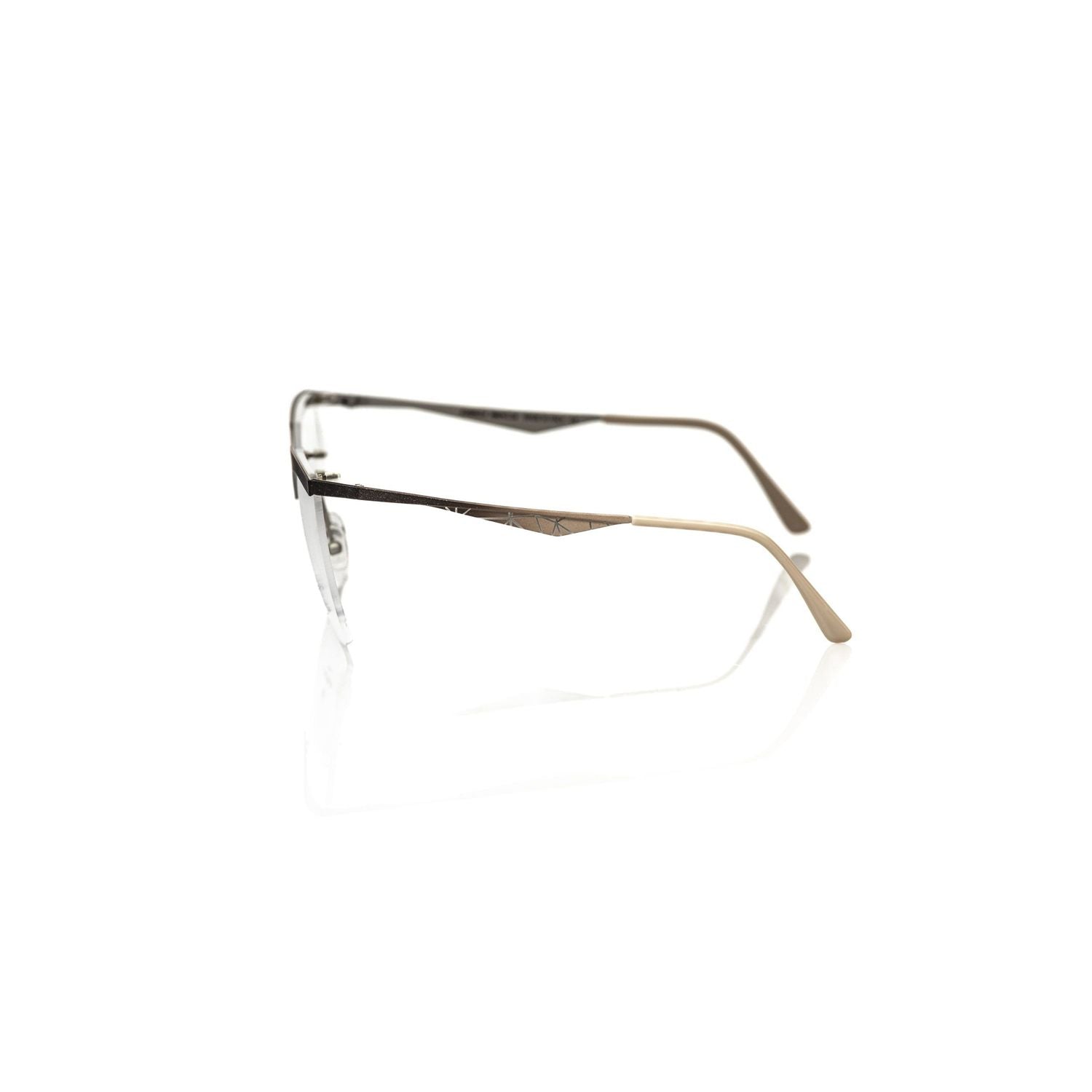 Frankie Morello Gold Metallic Women Frame