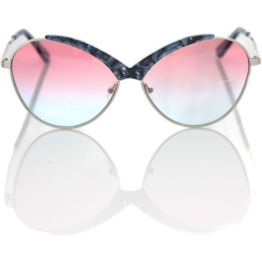 Frankie Morello Blue Metallic Women Sunglasses FR-22085