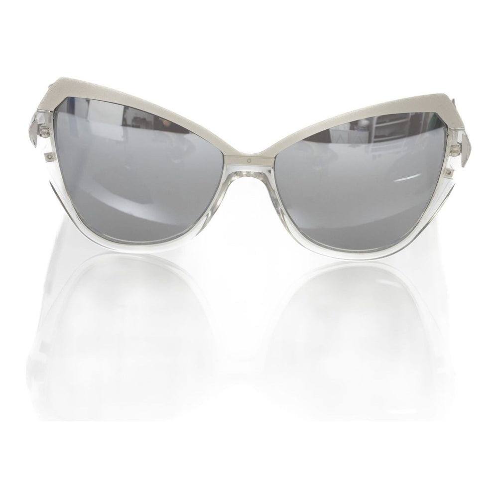 Frankie Morello Gray Acetate Women Sunglass FR-22080