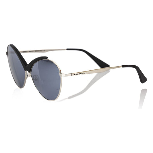 Frankie Morello Black Metallic Sunglass for Women