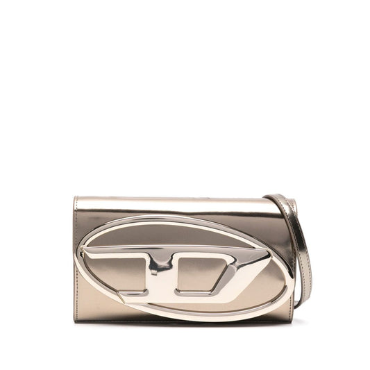 Diesel 1Dr leather wallet-on-chain X09809PS202H2382