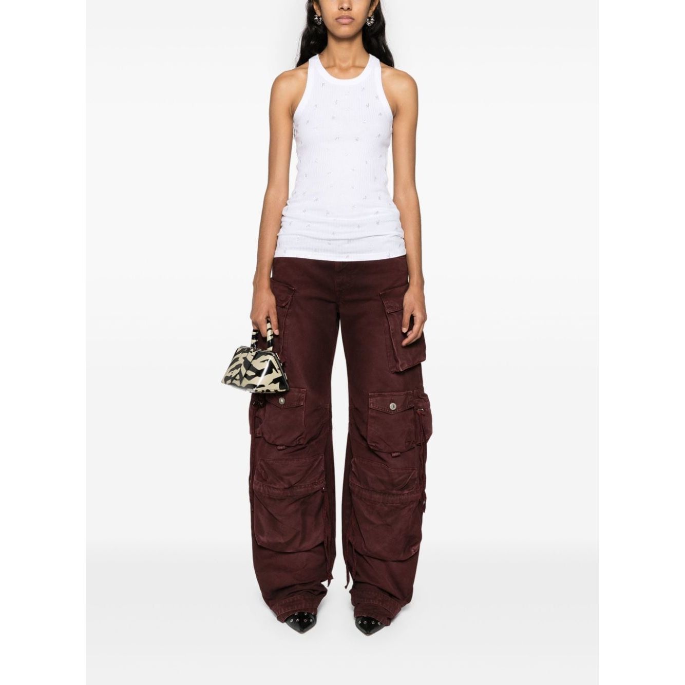 The Attico Top White