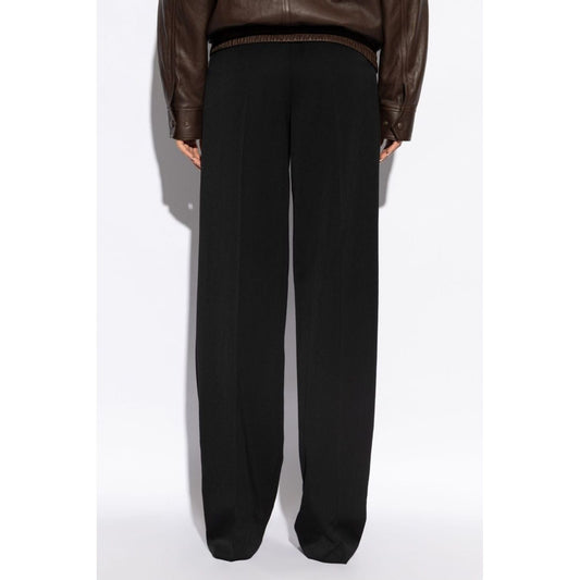 Saint Laurent grain de poudre wool trousers 796875Y7E631000