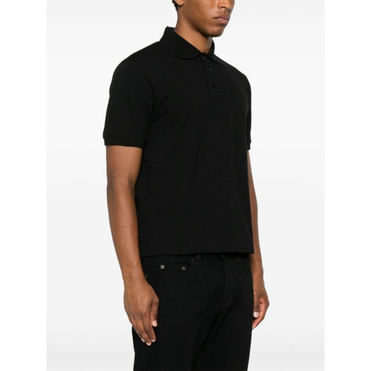 Saint Laurent Piquet cotton polo shirt 798944Y37HC1000