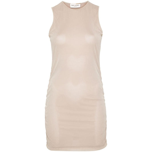 Saint Laurent Short Dress With Ruffles 779419Y4C079749