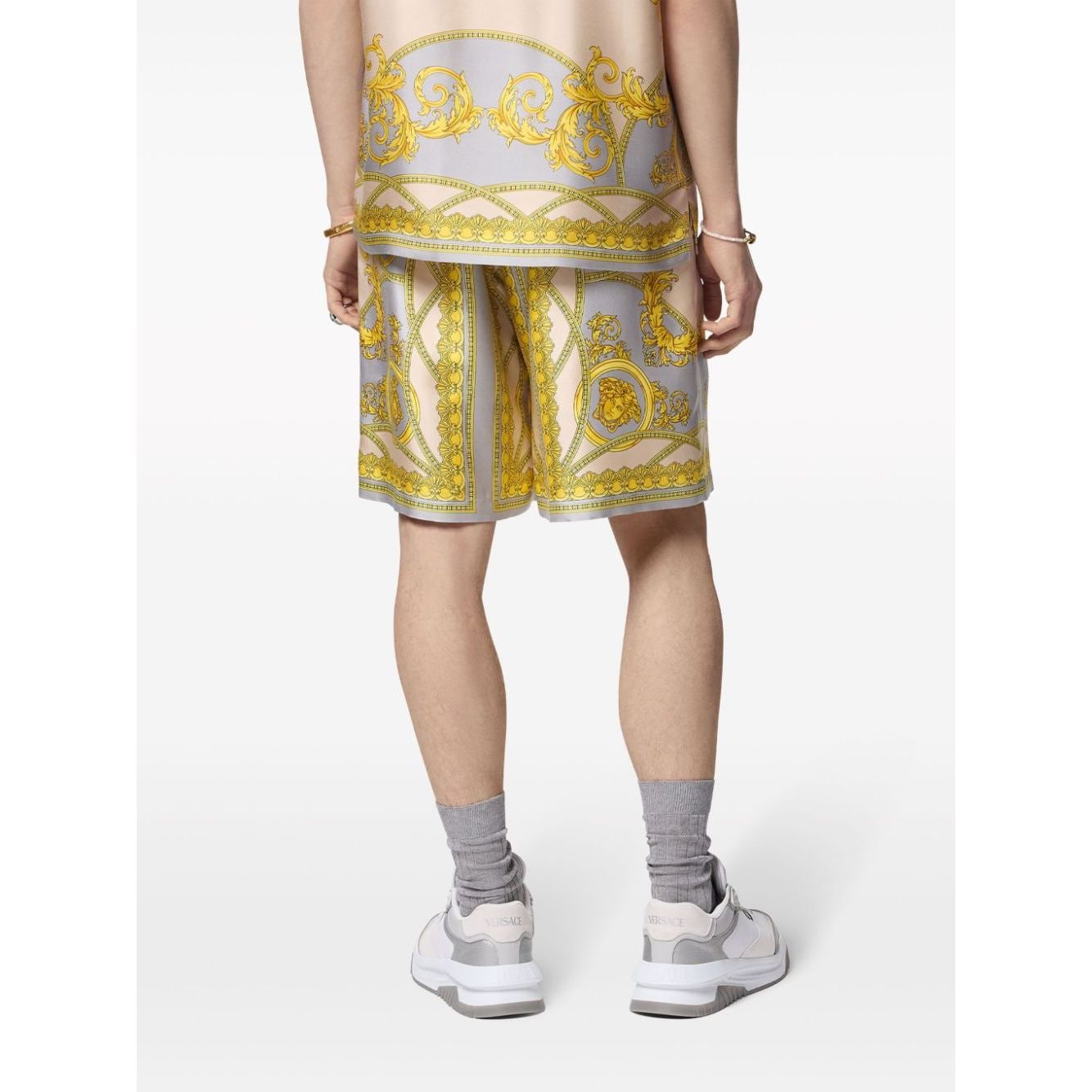 Versace La Coupe des Dieux silk shorts Short trousers