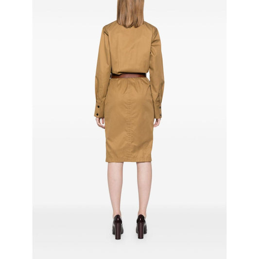 Saint Laurent belted dress 792010Y3A992085
