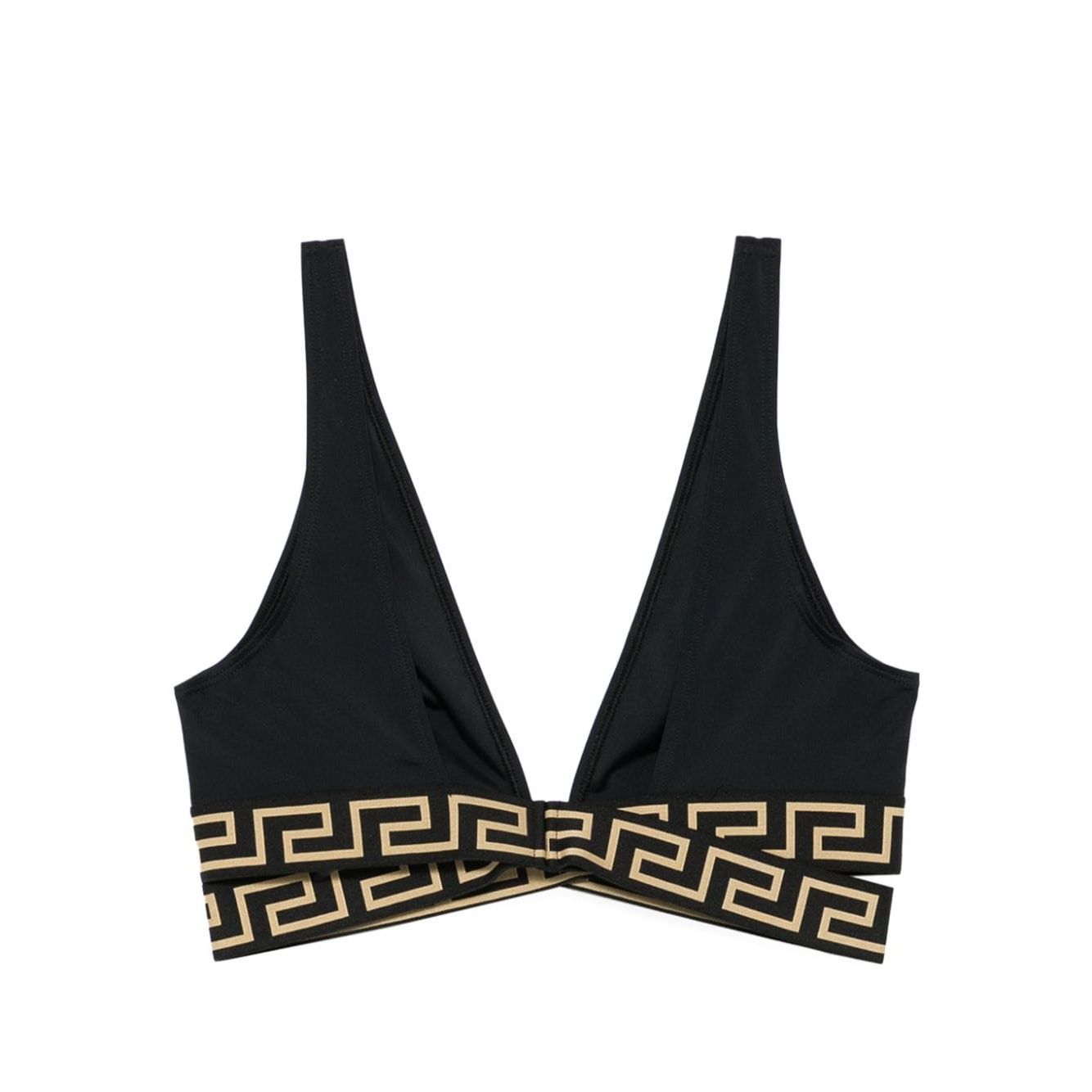 Versace greca print bikini top Beachwear & underwear