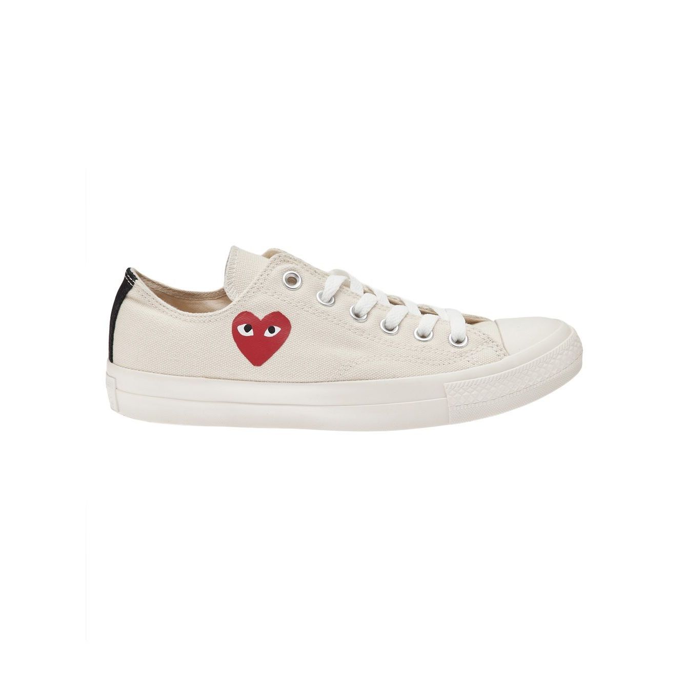 Comme Des Garcons Play Single Heart Chuck 70 Sneakers