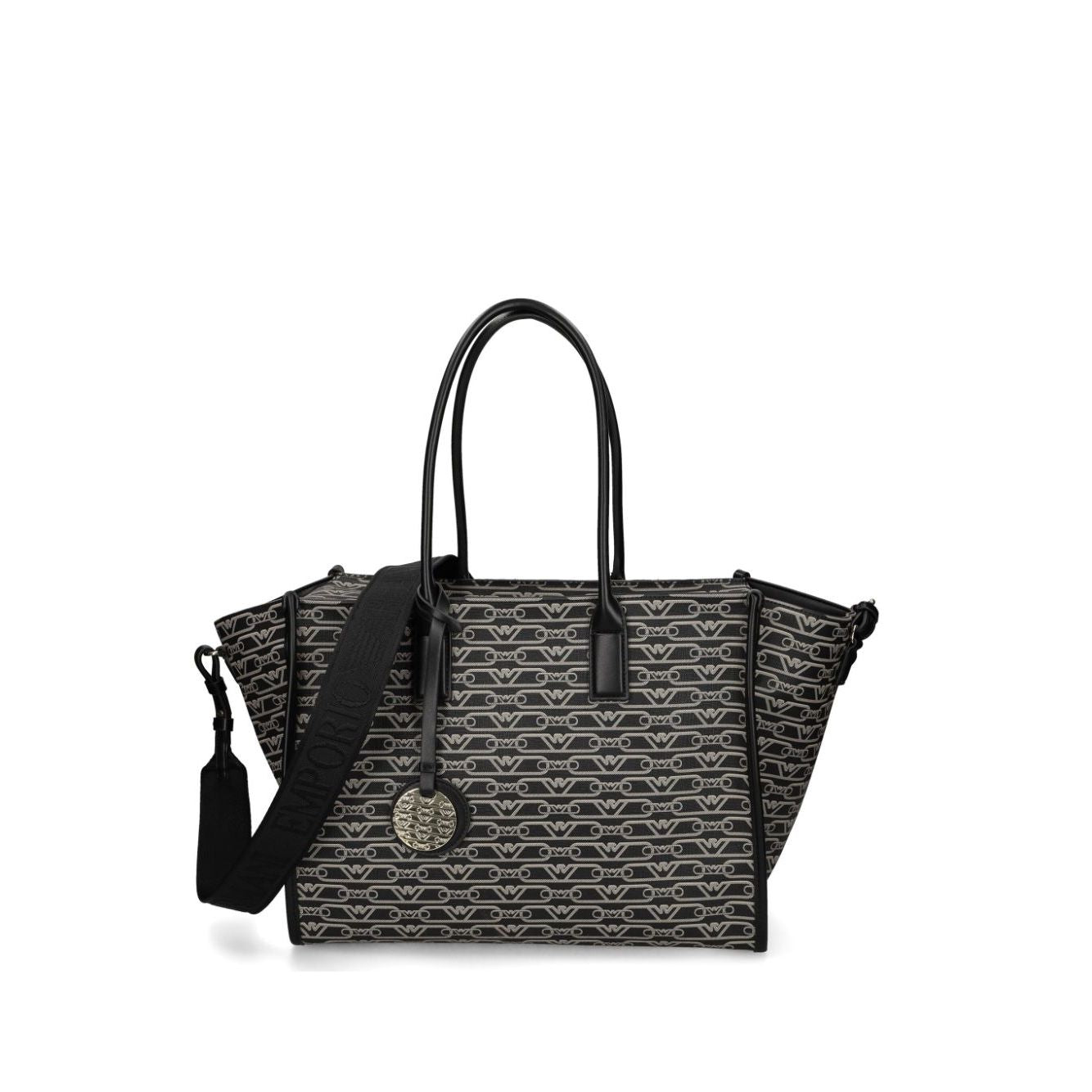 Emporio Armani Jacquard-logo-motif Tote Bag