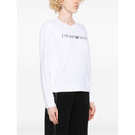 Emporio Armani logo-print organic-cotton Sweatshirt 8N2M9E2J49ZF109-P25