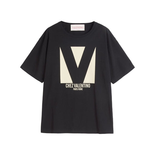 Valentino Chez-print T-shirt Topwear