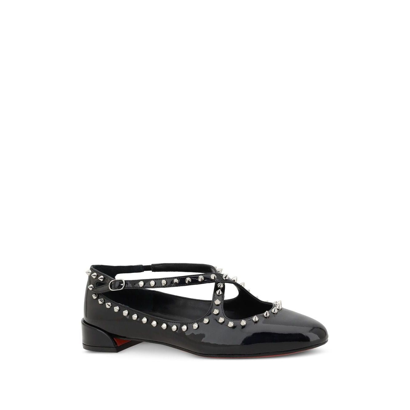 Christian Louboutin Pilouta Jane Spikes flat shoes