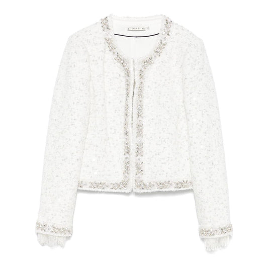 Alice + Olivia Jackets White CC411W44205A127-P25