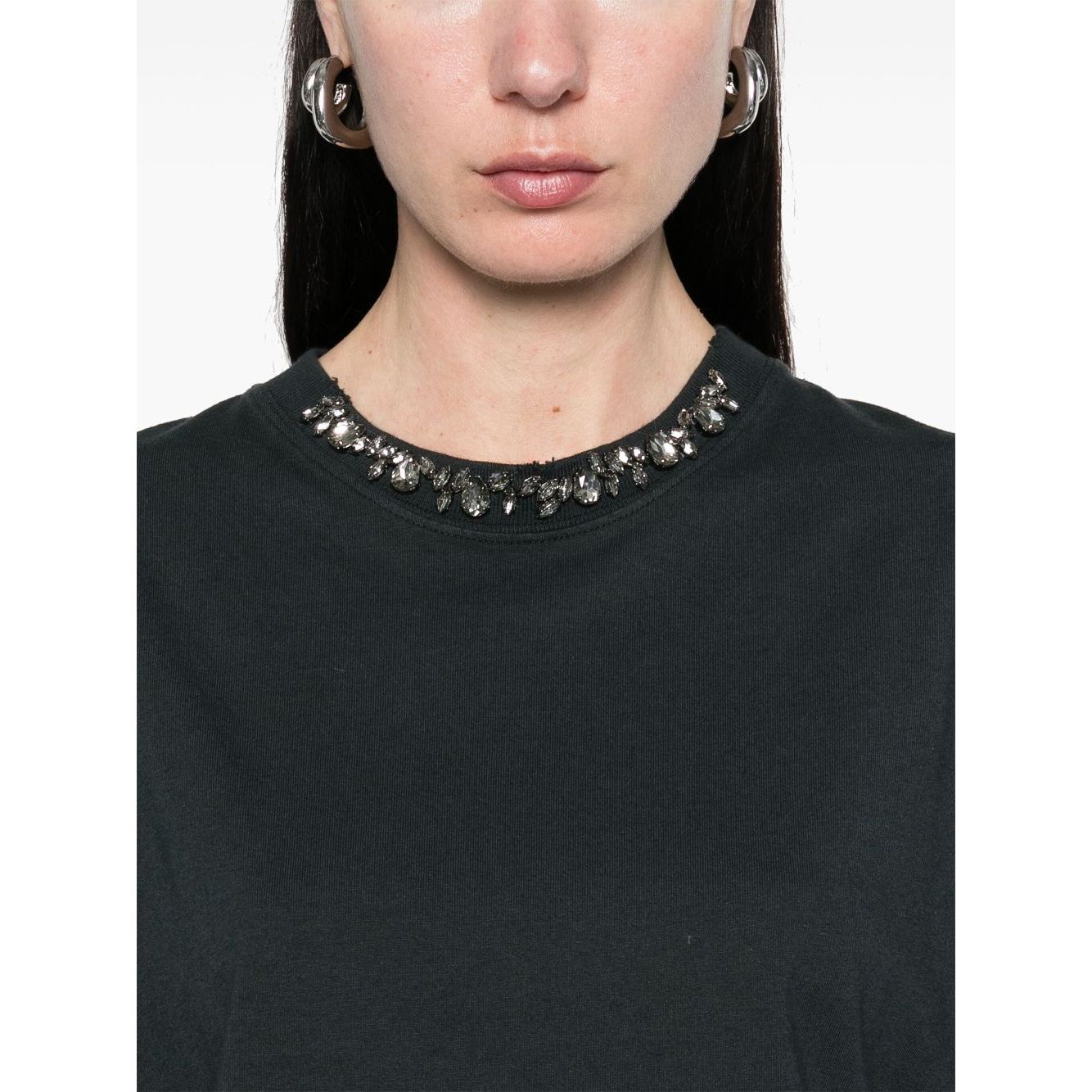 Golden Goose T-shirt with crystals