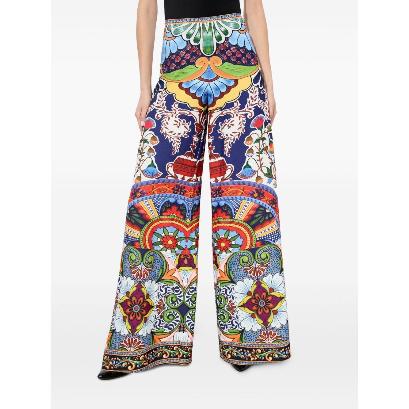 Alice + Olivia printed trousers CC502P78114C509-P25