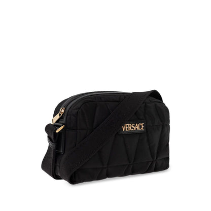 Versace shoulder bag with applied logo Shoulder