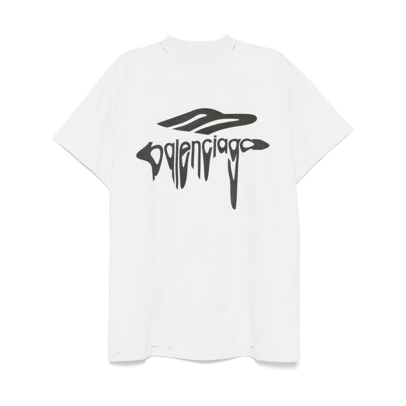 Balenciaga T-shirts and Polos White 787349TRVS89081-P25