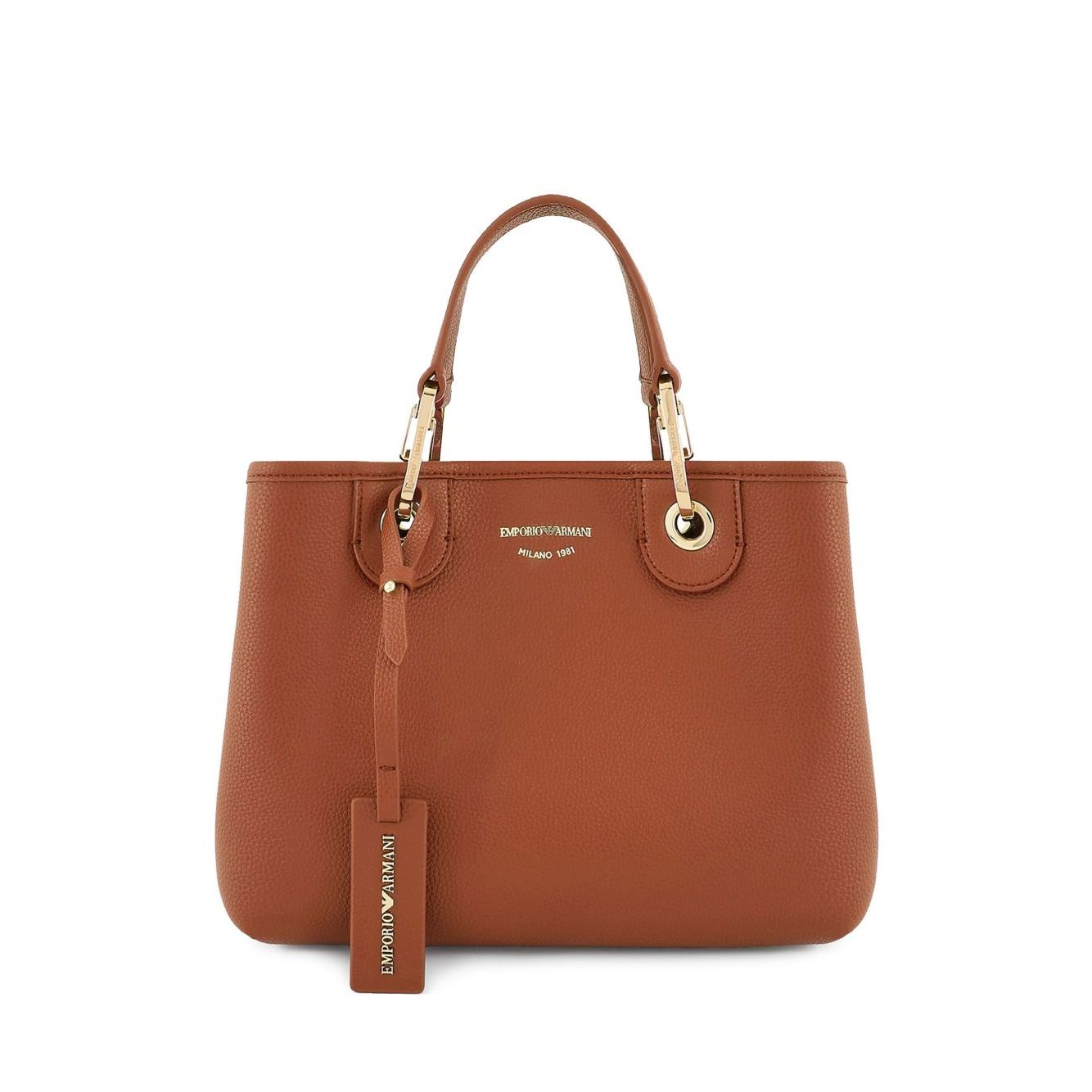 Emporio Armani Small MyEA shopper bag with deer print