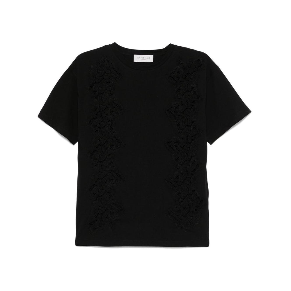 ERMANNO FIRENZE T-shirts and Polos Black