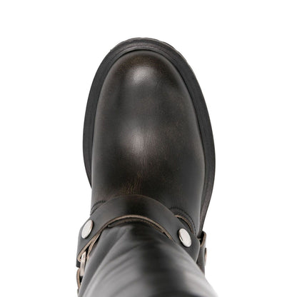 Golden Goose leather biker boots Boots