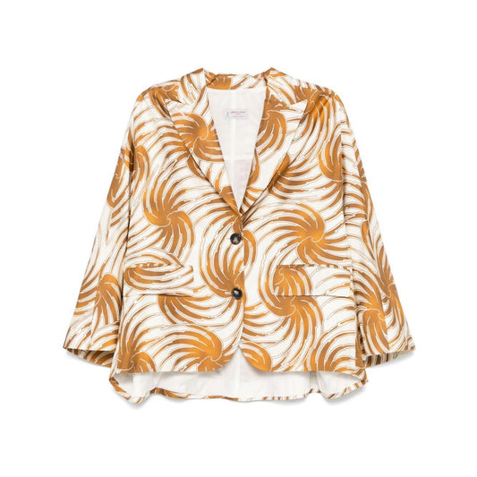 Alberto Biani graphic-print blazer PP878SE318911-P25