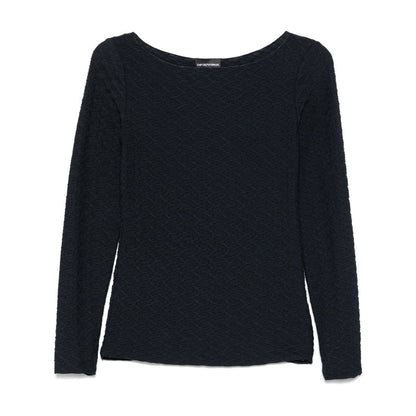 Emporio Armani textured top