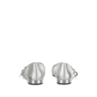 CAREL PARIS Flat shoes Silver Flat Shoes
