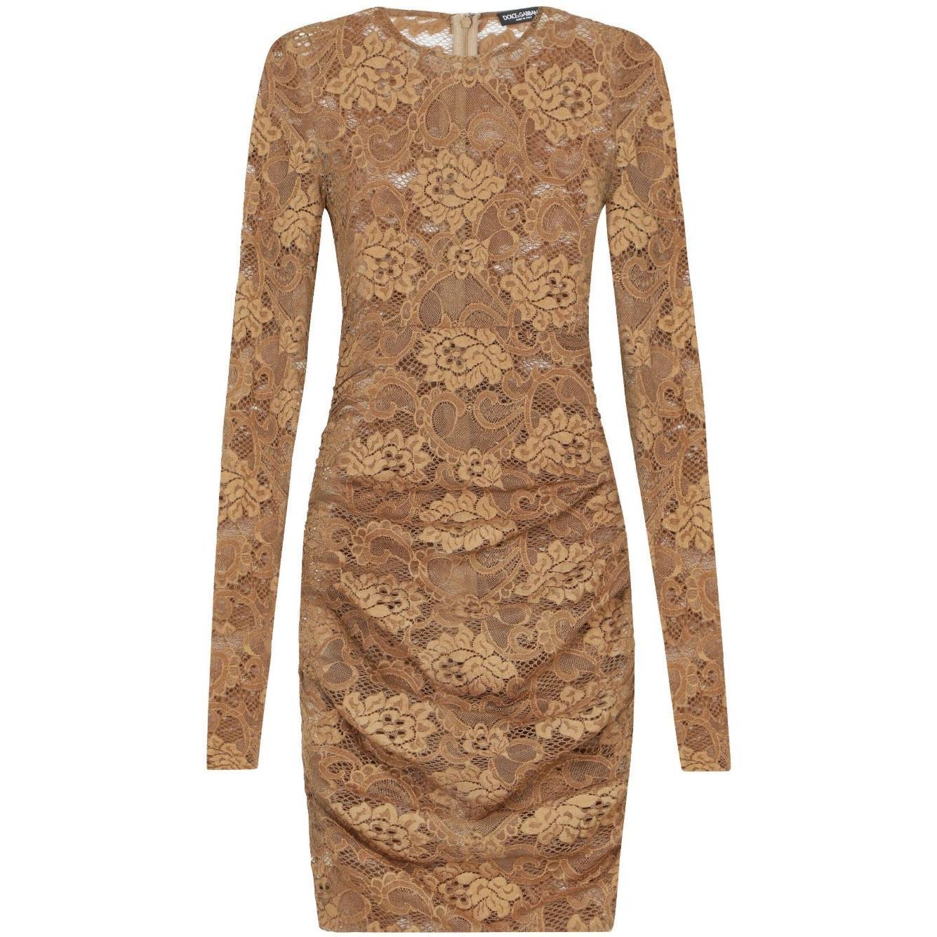 Dolce & Gabbana Dresses Beige F6DBCTFLUBVM3041-P25