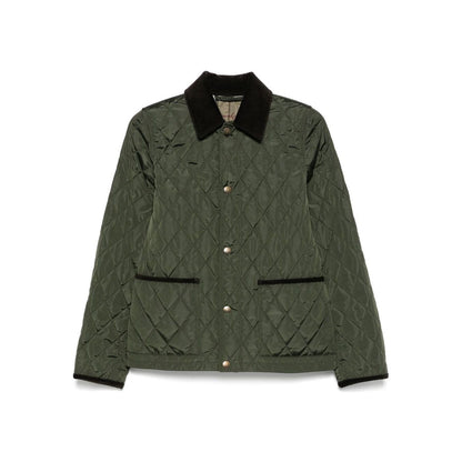 Burberry Quilted blazer corduroy collar Jackets