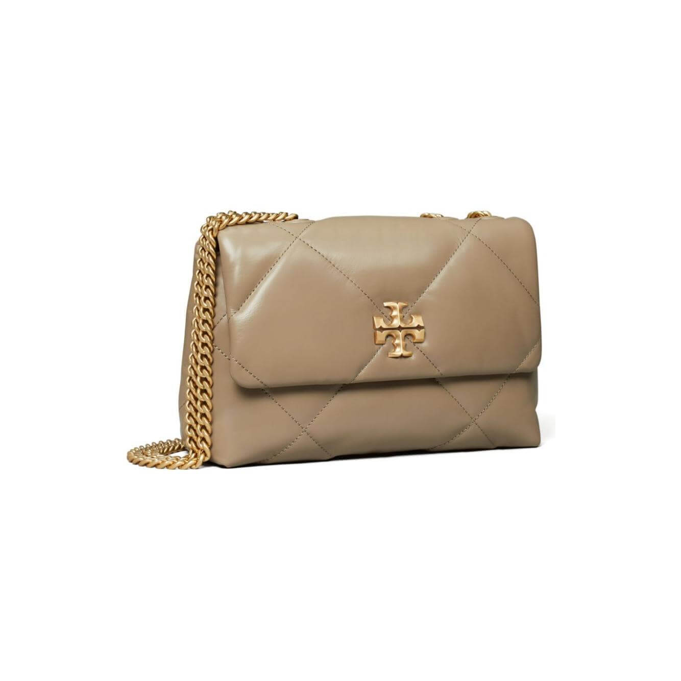 Tory Burch Kira Diamond small leather shoulder bag